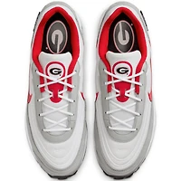 Baskets Nike Air Max Verse blanches unisexes des Georgia Bulldogs