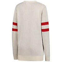 Unisex Uscape Apparel  Cream Georgia Bulldogs Renew Knit Stadium Sweater