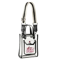 WEAR by Erin Andrews Georgia Bulldogs Clear Stadium Crossbody Purse with Coin Pouch