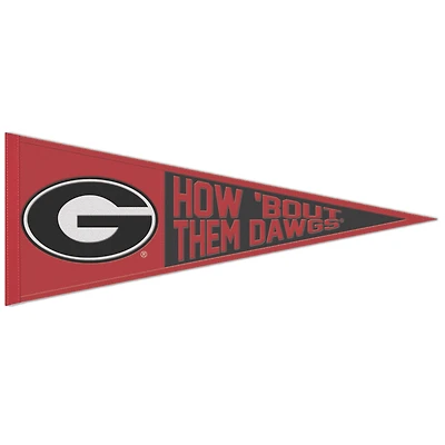 WinCraft Georgia Bulldogs 13" x 32" Slogan Pennant