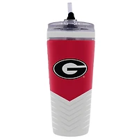 Bouteille shaker WinCraft Georgia Bulldogs 4D Flex Ice de 770 ml