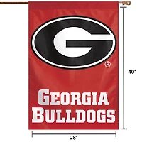 WinCraft Georgia Bulldogs 28" x 40" Big Logo House Flag