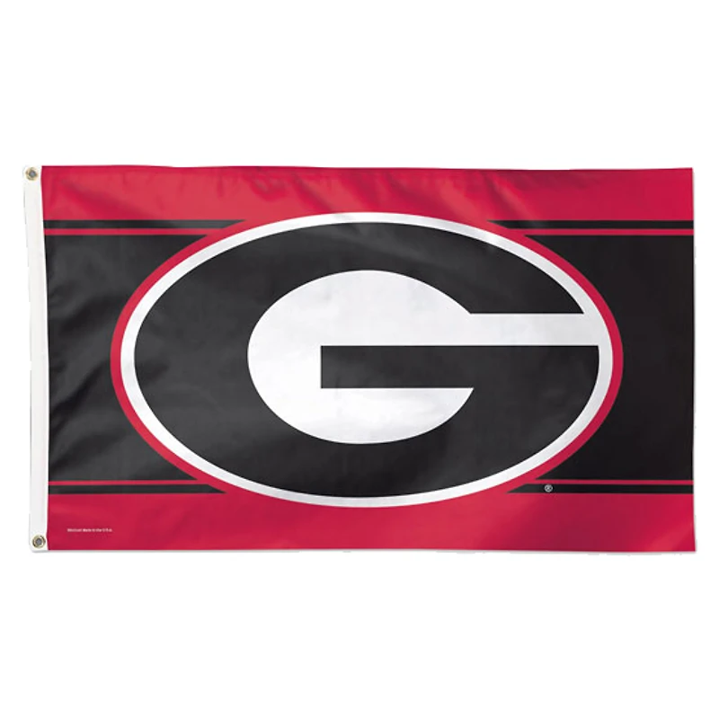 WinCraft Georgia Bulldogs Drapeau de luxe 3 pi x 5 pi