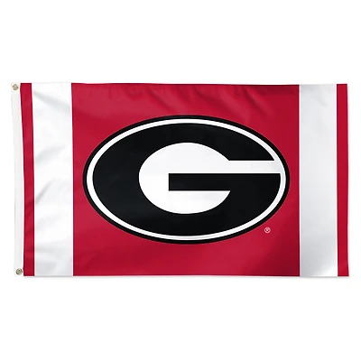 WinCraft Georgia Bulldogs 3' x 5' Vertical Stripe Deluxe Single-Sided Flag