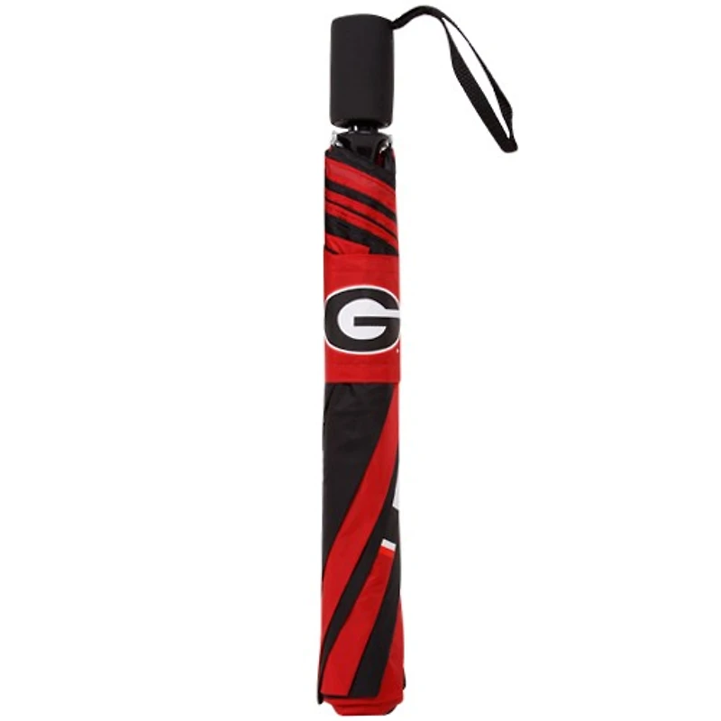 Parapluie pliant de 42 po Georgia Bulldogs de WinCraft