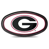 Housse d'attelage de hayon WinCraft Georgia Bulldogs ovale recouverte couleur