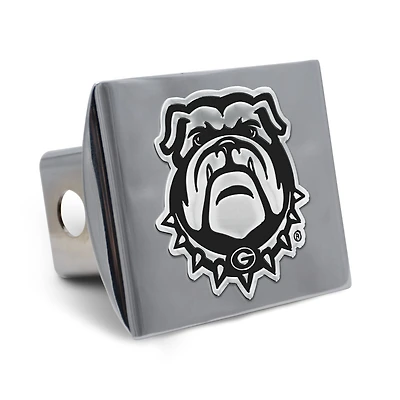 Cache-attelage en métal chromé de qualité supérieure WinCraft Georgia Bulldogs