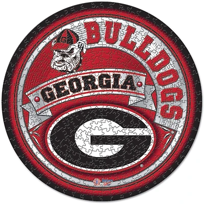WinCraft Georgia Bulldogs Puzzle rond 500 pièces