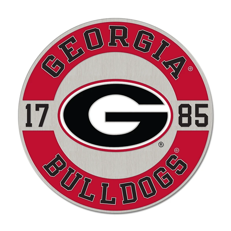 WinCraft Georgia Bulldogs Round Collector Pin