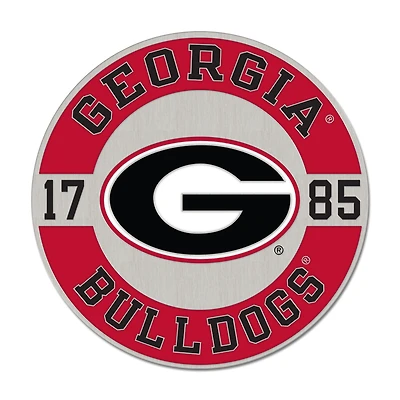 WinCraft Georgia Bulldogs Round Collector Pin