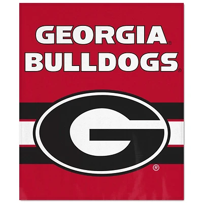 Couverture ultra moelleuse WinCraft Georgia Bulldogs 50" x 60"