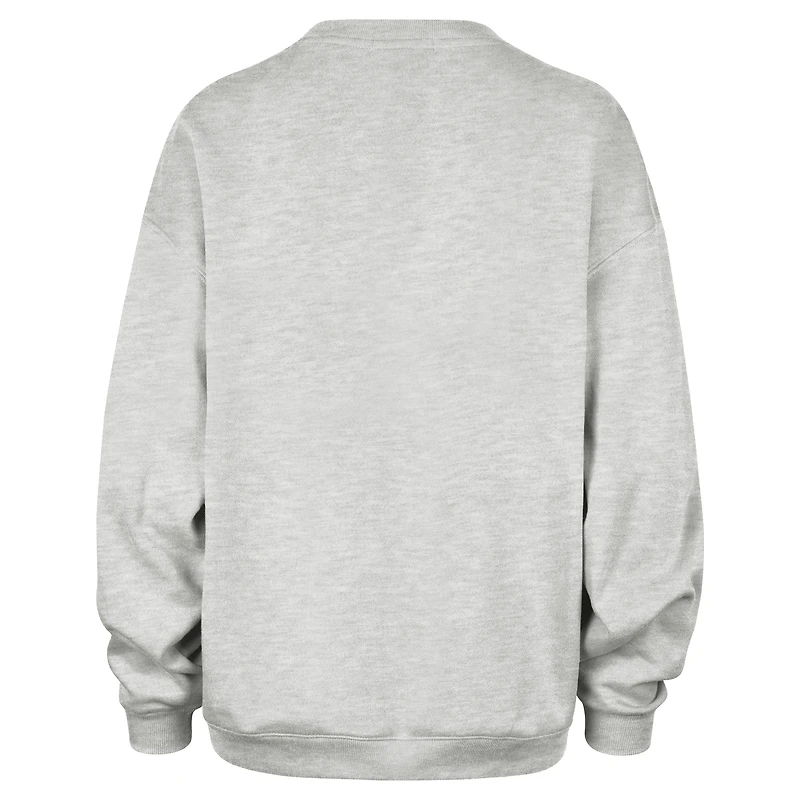 Women's '47  Gray Georgia Bulldogs Icon Fleece Sweatshirt