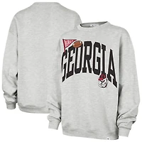 Sweat-shirt polaire Georgia Bulldogs Icon gris pour femme, modèle 47