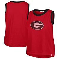 Débardeur rouge à anneau Premier pour femme Georgia Bulldogs '47