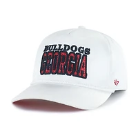 Casquette ajustable Outspoken Hitch blanche 47 pour femme des Georgia Bulldogs