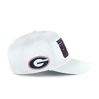Casquette ajustable Outspoken Hitch blanche 47 pour femme des Georgia Bulldogs
