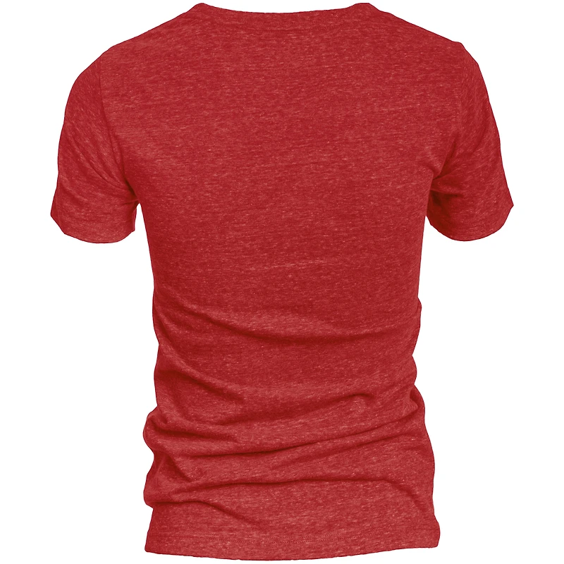 Women's Blue 84 Red Georgia Bulldogs 2025 SEC Football Champions Locker Room V-Neck T-Shirt