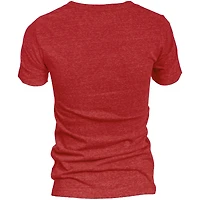 Women's Blue 84 Red Georgia Bulldogs 2025 SEC Football Champions Locker Room V-Neck T-Shirt