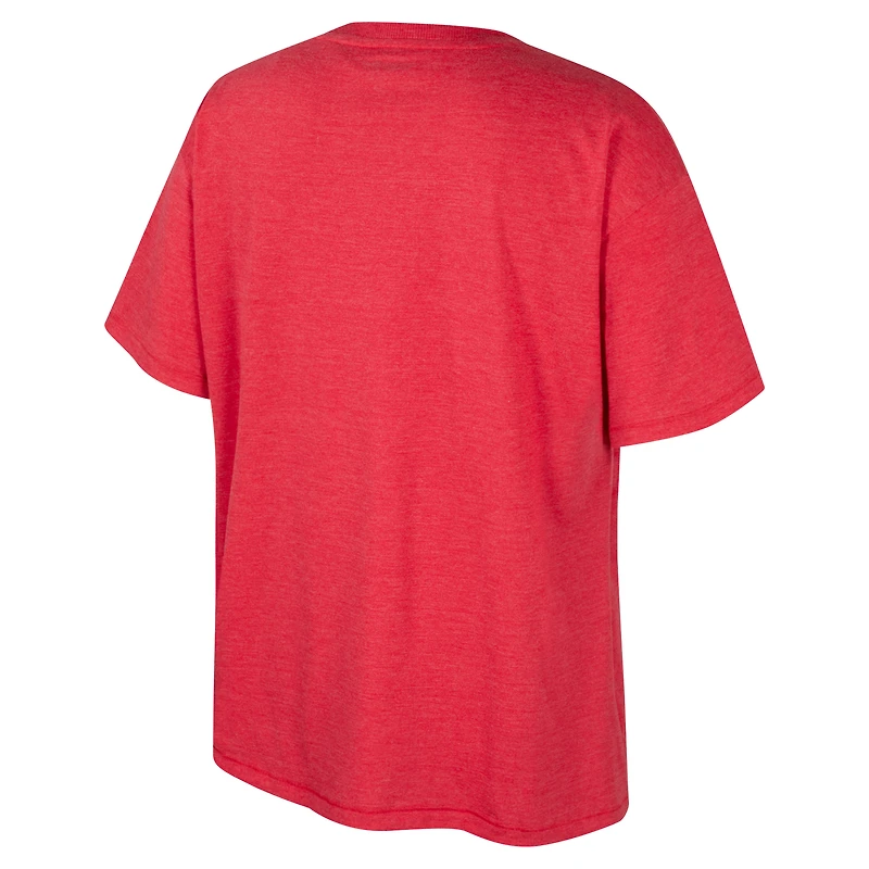 Women's Colosseum x Wrangler Red Georgia Bulldogs Lasso Oversized T-Shirt