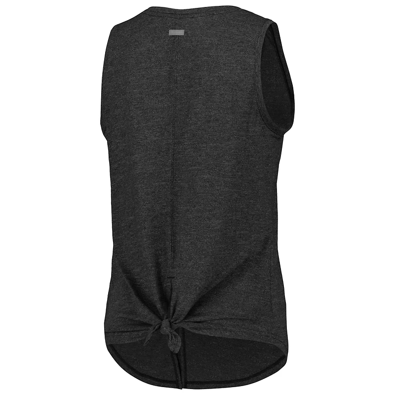 Women's Columbia  Black Georgia Bulldogs Cades Cape Omni-Wick Tri-Blend Tank Top