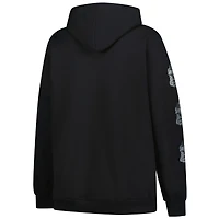 Women's Fanatics Black Georgia Bulldogs Plus Sleeve Hit Pullover Hoodie