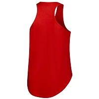 Women's Fanatics Red Georgia Bulldogs Plus Arch Tank Top
