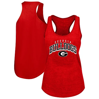 Débardeur à strass grande taille pour femmes Fanatics Red Georgia Bulldogs
