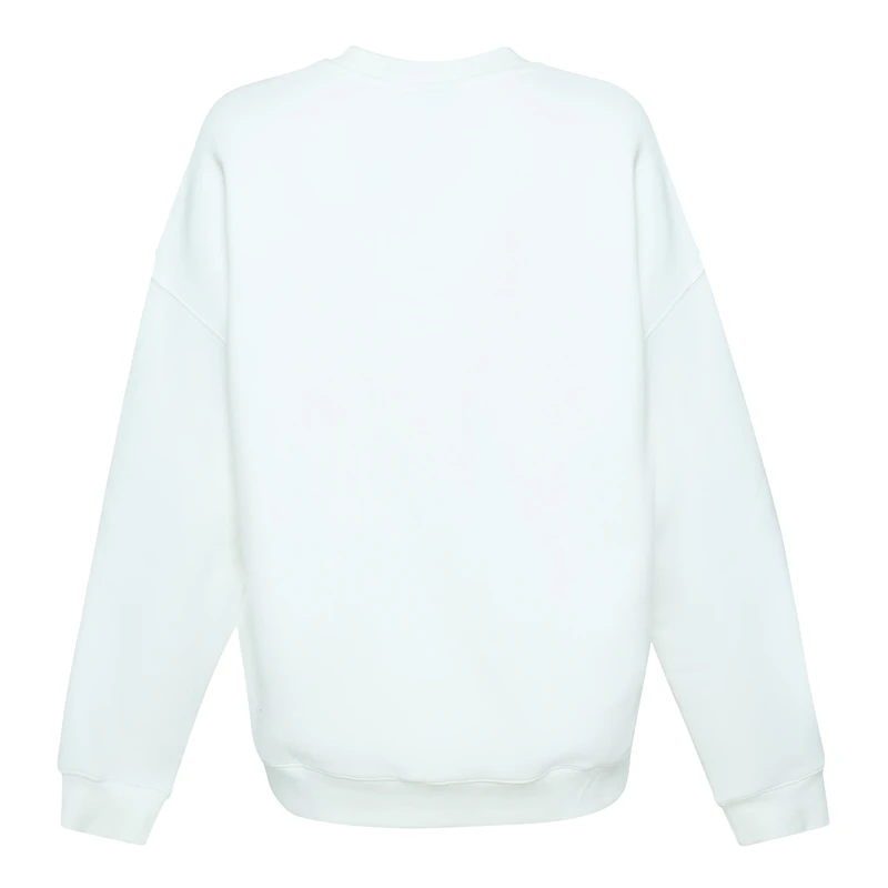 Women's Hype and Vice White Georgia Bulldogs Classic Era Sweatshirt
