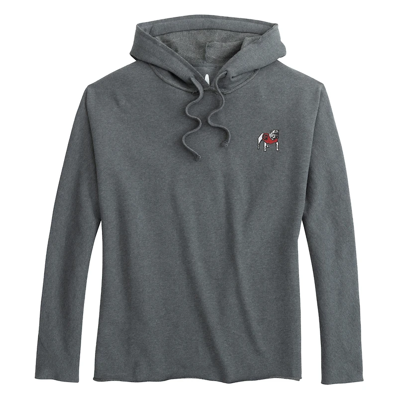 Women's johnnie-O Charcoal Georgia Bulldogs Kelli Hoodie