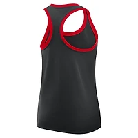 Débardeur Nike noir Georgia Bulldogs pour femme, en mélange de trois matières et technologie Dri-FIT