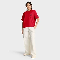 Women's Nike  Red Georgia Bulldogs Legacy Pocket Boxy T-Shirt