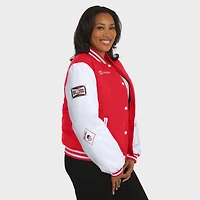 Women's WEAR by Erin Andrews  Red Georgia Bulldogs Varsity Puffer Jacket