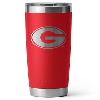Gobelet Rambler YETI Georgia Bulldogs 590 ml avec couvercle Magslider