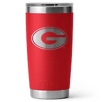 Gobelet Rambler YETI Georgia Bulldogs 590 ml avec couvercle Magslider