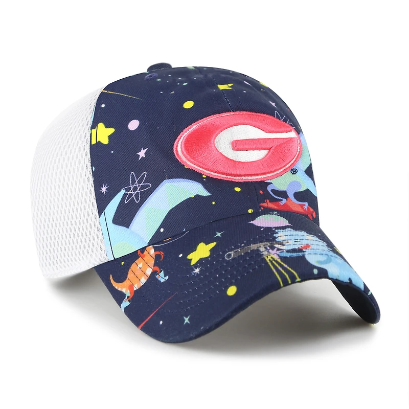 Casquette ajustable Space Dino Clean Up des Bulldogs de la Géorgie de la marine pour jeunes de 1947