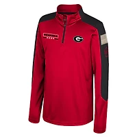 Coupe-vent à glissière quart de tour Cyclone OHT Military Appreciation Red Georgia Bulldogs du Youth Colosseum