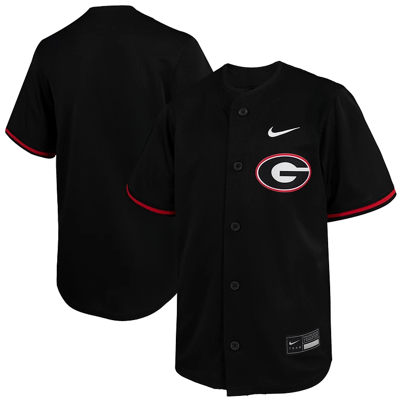 Youth Nike Black Georgia Bulldogs Limited Baseball Jersey