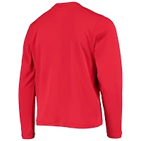 T-shirt rouge Georgia Bulldogs PFG Terminal Tackle à manches longues Omni-Shade pour jeune