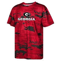 T-shirt sublimé rouge pour jeunes des Georgia Bulldogs Scrimmage