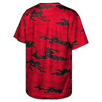 T-shirt sublimé rouge pour jeunes des Georgia Bulldogs Scrimmage
