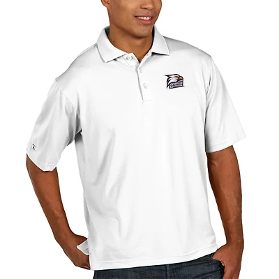 Polo Antigua White Georgia Southern Eagles Xtra Lite pour homme, grande taille