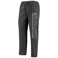 Men's Concepts Sport Heathered Charcoal/Navy Georgia Southern Eagles Meter Top & Pants Sleep Set