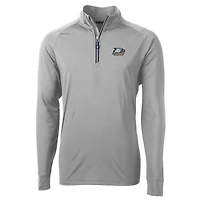 Veste à enfiler zippée quart de tour en tricot écologique Adapt pour homme, couleur grise, des Georgia Southern Eagles, la collection Big & Tall.