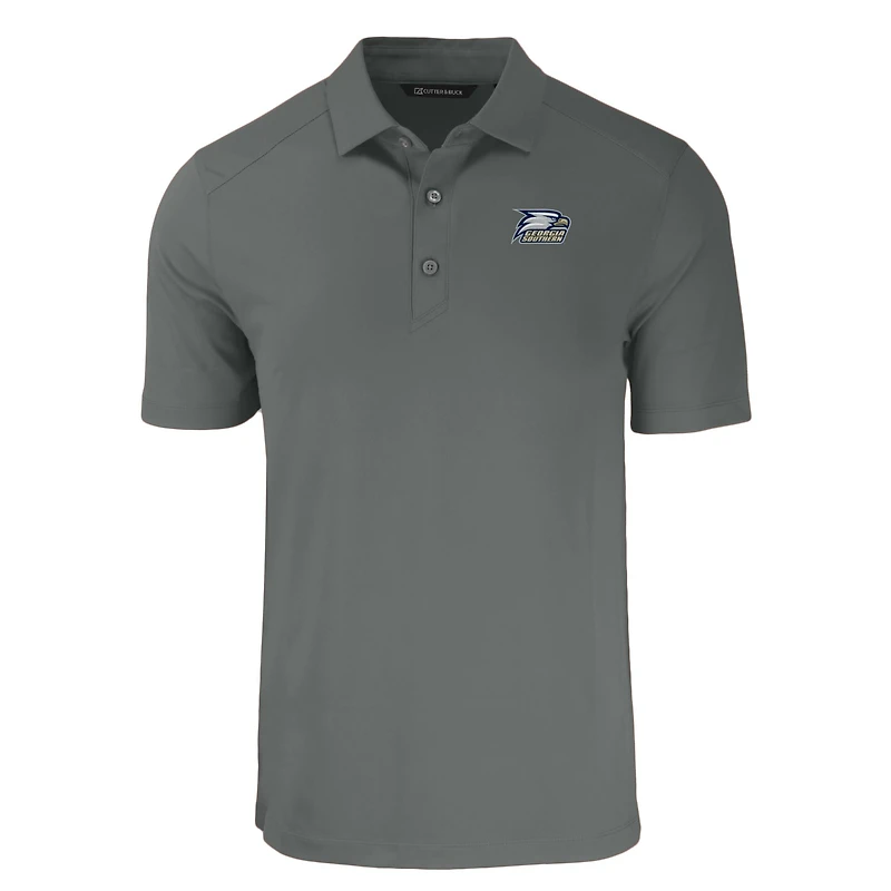 Polo recyclé Forge Eco Stretch gris pour homme, coupeur et buck, Georgia Southern Eagles, grandes tailles
