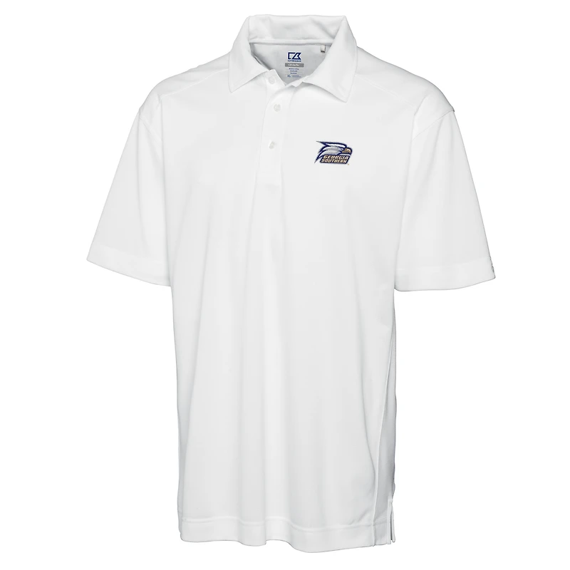 Polo DryTec Genre blanc pour homme, modèle grande taille, des Georgia Southern Eagles, Cutter & Buck