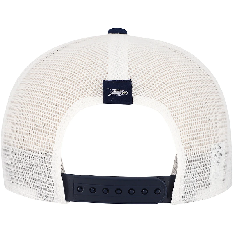 Men's Nike Navy Georgia Southern Eagles 2024/25 Sideline Rise Trucker Adjustable Hat