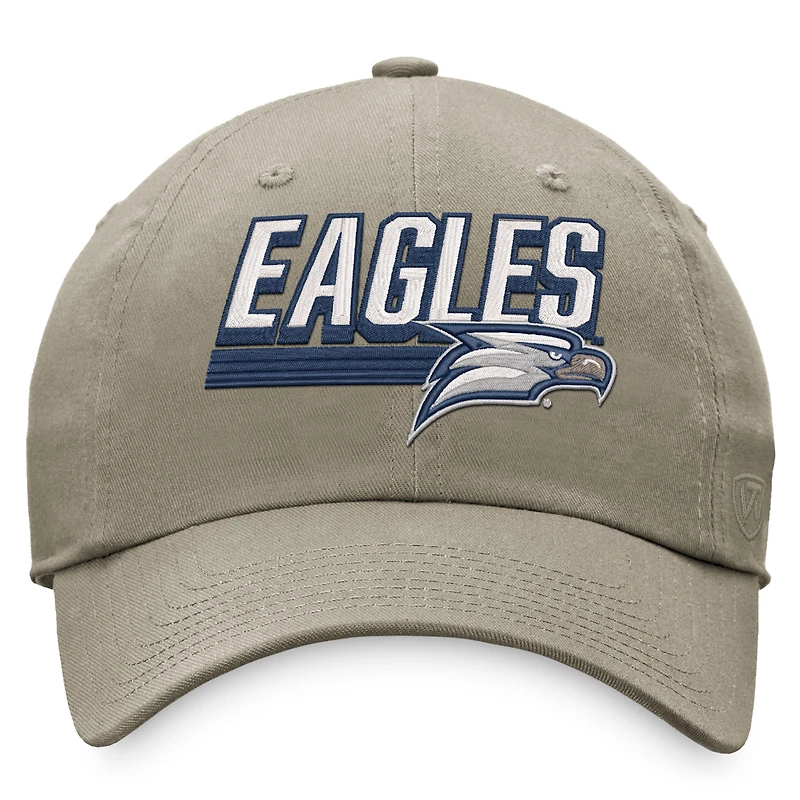 Casquette ajustable Top of the World Georgia Southern Eagles Slice kaki pour homme