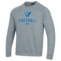 Sweat-shirt à capuche raglan gris Under Armour Georgia State Panthers Football Rival pour homme