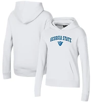 Sweat à capuche Under Armour blanc Georgia State Panthers pour femme