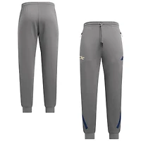 Pantalon adidas gris Georgia Tech Yellow Jackets Z.N.E.